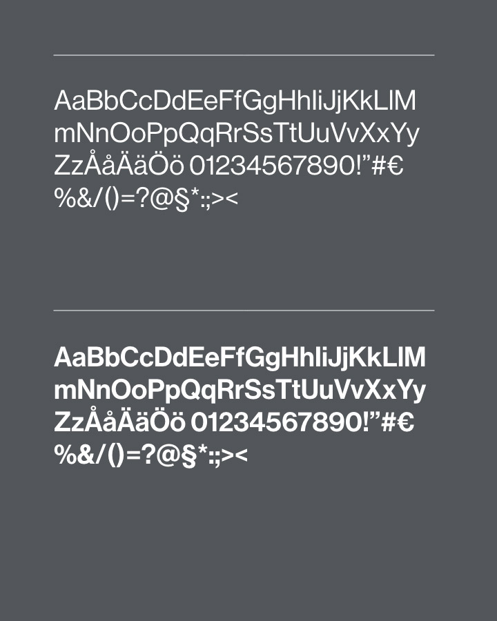 Limulus-visuell-identitet-typografi